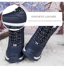 Womens Snow Boots Mid-Calf Winter Boots Ladies Waterproof Warm Fur Lined Non-Slip Warm Boots For Work Walking Hiking Outdoor ...