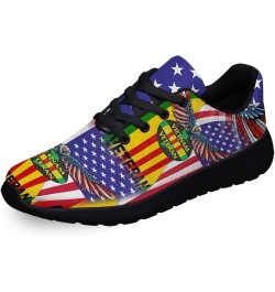 Mens Womens Walking Tennis Running Shoes Comfortable Sport Walking Golf Gym Sneakers Gifts for Him Vietnam Veteran American B...