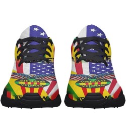 Mens Womens Walking Tennis Running Shoes Comfortable Sport Walking Golf Gym Sneakers Gifts for Him Vietnam Veteran American B...