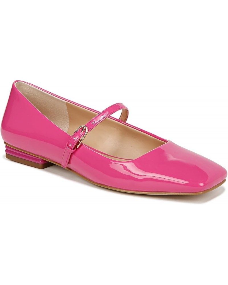 Womens Tinsley Mary Jane Flat Fuxia Pink Patent $31.11 Flats