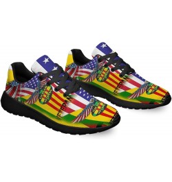 Mens Womens Walking Tennis Running Shoes Comfortable Sport Walking Golf Gym Sneakers Gifts for Him Vietnam Veteran American B...