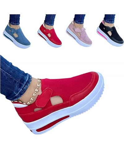 2022 Spring Sneakers Women Casual Breathable Sport Shoes, Women Slip on Shoes Casual with Arch Support for Summer Hook and Lo...