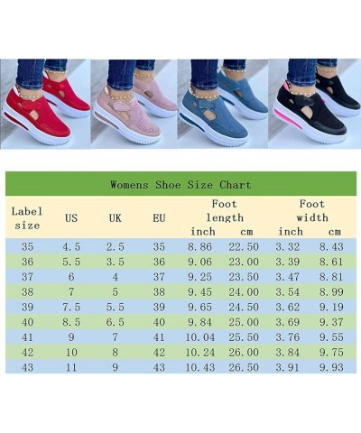 2022 Spring Sneakers Women Casual Breathable Sport Shoes, Women Slip on Shoes Casual with Arch Support for Summer Hook and Lo...