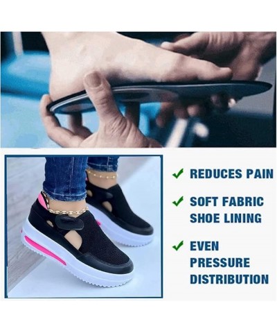 2022 Spring Sneakers Women Casual Breathable Sport Shoes, Women Slip on Shoes Casual with Arch Support for Summer Hook and Lo...