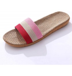 Sandals Casual Womens Beach Slippers Indoor Slides Slip Shoes On Fashion Home slipper Warm Winter Slippers Summer Red $9.12 S...