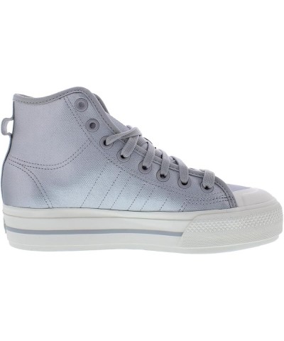 Nizza RF Platform Mid Shoes Women's, Silver, Size Silver Metallic/Grey Two/Chalk White $31.61 Fashion Sneakers