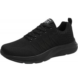 Men's Slip On Walking Shoes Fashion Lightweight Breathable Mesh Gym Tennis Comfortable Athletic Sneakers 2-black $16.96 Athle...