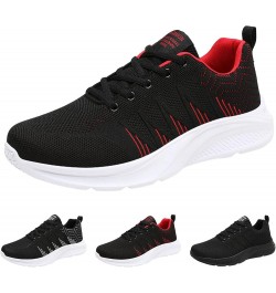 Men's Slip On Walking Shoes Fashion Lightweight Breathable Mesh Gym Tennis Comfortable Athletic Sneakers 2-black $16.96 Athle...