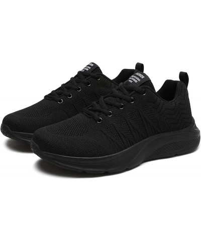 Men's Slip On Walking Shoes Fashion Lightweight Breathable Mesh Gym Tennis Comfortable Athletic Sneakers 2-black $16.96 Athle...