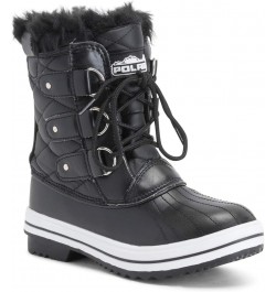 Products Womens Snow Boot Quilted Short Winter Snow Rain Warm Waterproof Boots Black Leather $26.99 Outdoor Shoes