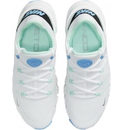 Women's Sneaker Gymnastics Shoe White/Metallic Silver-mint Foam $46.20 Athletic Shoes