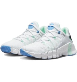 Women's Sneaker Gymnastics Shoe White/Metallic Silver-mint Foam $46.20 Athletic Shoes