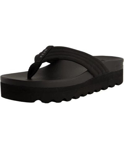 Womens Cushion Shea Hi Sandal Black/Black $25.18 Sandals