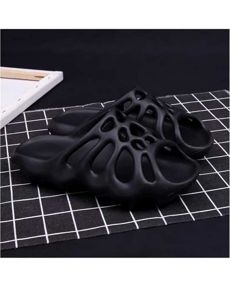 Slippers Summer Fashion Hollow Out Slippers Unisex Beach ​Sandals Water Shoes Bottom Heightening Indoor Couple Slippers Men's...