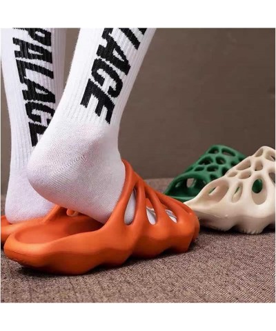 Slippers Summer Fashion Hollow Out Slippers Unisex Beach ​Sandals Water Shoes Bottom Heightening Indoor Couple Slippers Men's...