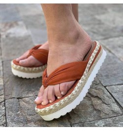 Platform Sandals Women White Slides Bowtie Sandal Shoes Dressy Summer Beach Travel Shoes Fashion Shoes Beach Sandals A1brown ...