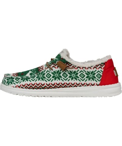 Womens Wendy Ugly Sweater Green $23.61 Loafers & Slip-Ons