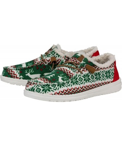 Womens Wendy Ugly Sweater Green $23.61 Loafers & Slip-Ons