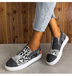 Flat Canvas Fashion Shoes Color Large Overshoes Casual Size Blocking Women's Women's Casual Shoes Ladies Size 9 Black $14.03 ...