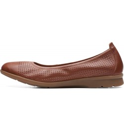 Women's Jenette Ease Ballet Flat Tan Leather $23.62 Flats