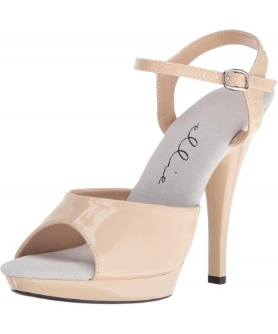 Women's 521-juliet-w Heeled Sandal Nude $20.84 Sandals