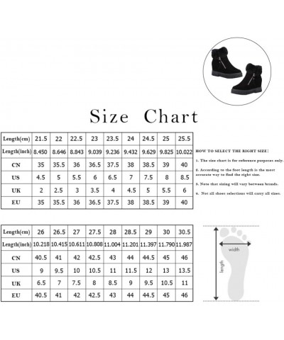 1 Pair Women Winter Autumn Warm Boots Women Casual Furry Ankle Boots Snow Short Booties Black $11.88 Boots