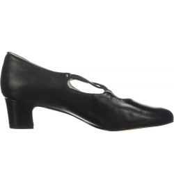 Women's Jamie Dress Pump Black Leather $21.28 Pumps