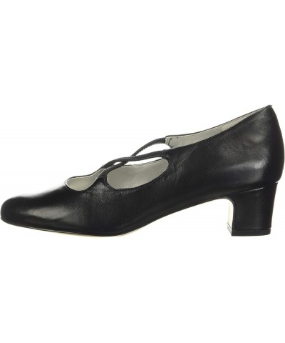 Women's Jamie Dress Pump Black Leather $21.28 Pumps