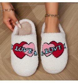 Strawberry Cotton Slippers Cherry Slippers Love Heart Slippers Cowboy Boot Slippers Fox Cat Slippers Women's Men's Vintage Fo...