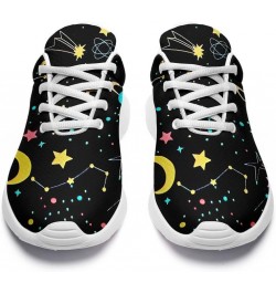 Men's Sky Moon Sneaker Fashion Women's Sun Running Tennis Walking Shoes Outdoor Sky Breathable Light Weight Unisex Star Shoes...