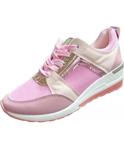 Women's Breathable Sneakers Sports Shoes Sports Shoes Lightweight Running Jogging Shoes Casual Gym Sneakers 1*pink $12.64 Boots