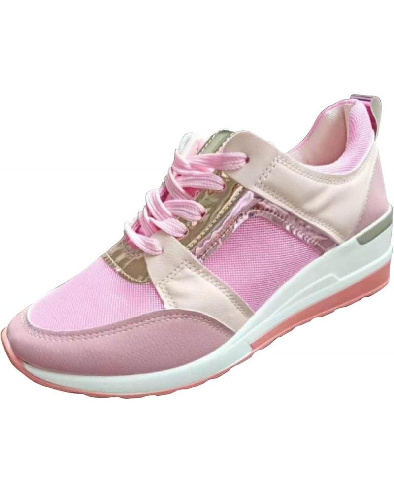 Women's Breathable Sneakers Sports Shoes Sports Shoes Lightweight Running Jogging Shoes Casual Gym Sneakers 1*pink $12.64 Boots