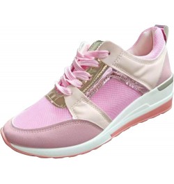 Women's Breathable Sneakers Sports Shoes Sports Shoes Lightweight Running Jogging Shoes Casual Gym Sneakers 1*pink $12.64 Boots