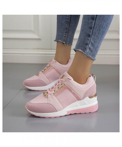 Women's Breathable Sneakers Sports Shoes Sports Shoes Lightweight Running Jogging Shoes Casual Gym Sneakers 1*pink $12.64 Boots