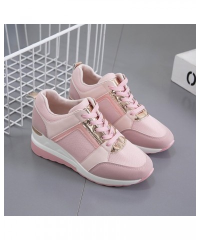 Women's Breathable Sneakers Sports Shoes Sports Shoes Lightweight Running Jogging Shoes Casual Gym Sneakers 1*pink $12.64 Boots