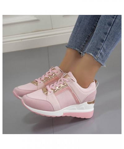 Women's Breathable Sneakers Sports Shoes Sports Shoes Lightweight Running Jogging Shoes Casual Gym Sneakers 1*pink $12.64 Boots