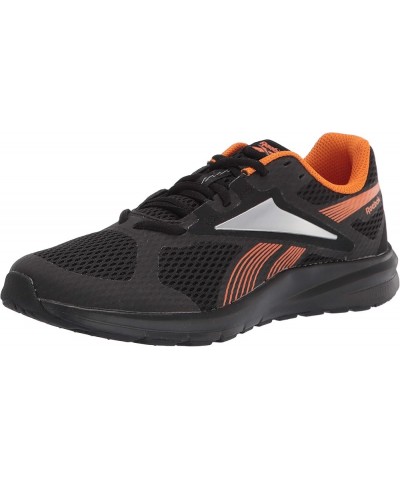 women's Low Trainers Running Shoes Black/High Ghvis Orange/Silver Metallic $23.59 Athletic Shoes