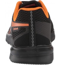 women's Low Trainers Running Shoes Black/High Ghvis Orange/Silver Metallic $23.59 Athletic Shoes