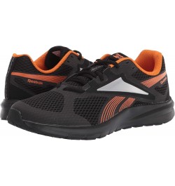 women's Low Trainers Running Shoes Black/High Ghvis Orange/Silver Metallic $23.59 Athletic Shoes