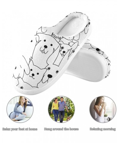 Slippers for Women Men, Memory Foam House Slippers Cozy Shoes Home Indoor Outdoor Bedroom $12.80 Slippers