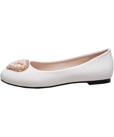 Flats with 8-Colors and Size from 2-15 US Available White $17.51 Flats