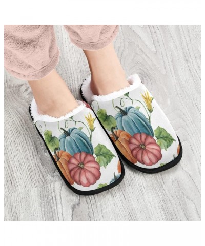 Unisex Slippers Fuzzy Feet Plush Cotton Slippers Anti-Slip Warm House Shoes M/L Multi 11 $9.99 Slippers