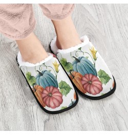 Unisex Slippers Fuzzy Feet Plush Cotton Slippers Anti-Slip Warm House Shoes M/L Multi 11 $9.99 Slippers