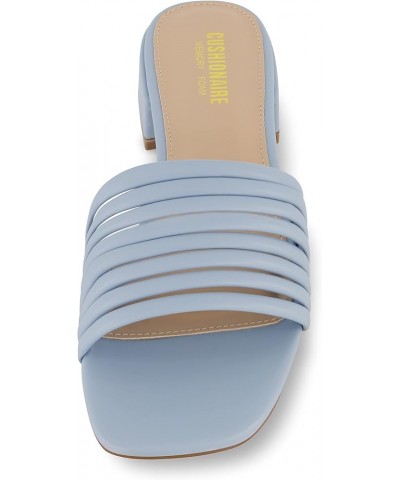 Women's Nino strappy low block heel slide sandal +Memory Foam and Wide Widths Available Pale Blue $24.29 Sandals