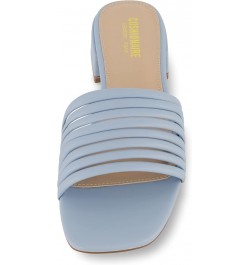 Women's Nino strappy low block heel slide sandal +Memory Foam and Wide Widths Available Pale Blue $24.29 Sandals