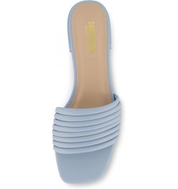 Women's Nino strappy low block heel slide sandal +Memory Foam and Wide Widths Available Pale Blue $24.29 Sandals