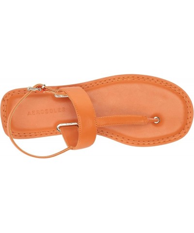 Women's Cherry Flat Sandal Mandarin $30.10 Sandals