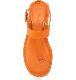 Women's Cherry Flat Sandal Mandarin $30.10 Sandals