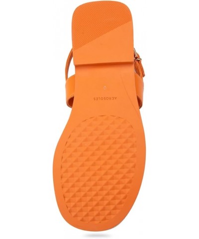 Women's Cherry Flat Sandal Mandarin $30.10 Sandals