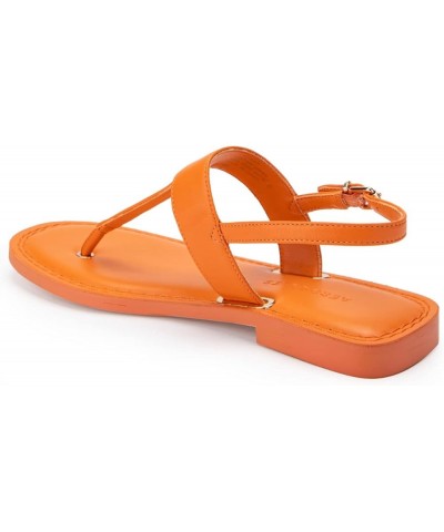 Women's Cherry Flat Sandal Mandarin $30.10 Sandals